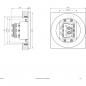 Preview: EVN LED Wandeinbauleuchte - Edelstahl IP44 - 220-240V - 1,8W - 3000K - 55lm (LQ41802)