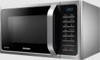 Preview: Samsung MC28H5015AS Stand Mikrowelle, 900 W, 28 L, 6 Leistungsstufen, Grill, Heißluft, ECO-Modus, Timer, silber