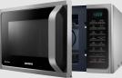 Preview: Samsung MC28H5015AS Stand Mikrowelle, 900 W, 28 L, 6 Leistungsstufen, Grill, Heißluft, ECO-Modus, Timer, silber