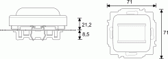 Preview: ARDEBO.de Busch-Jaeger 6225/1.0-884 Bewegungsmelder future® linear für Busch-free@home® (2CKA006220A0495)