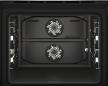 Preview: Beko BBVM13400XDS Einbaubackofen, 59,4 cm breit, 72 L, SteamShine, Soft-Close-Tür, Grillfunktion, Split Cook, schwarz