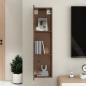 Preview: TV-Wandschrank Braun Eichen-Optik 30,5x30x110 cm