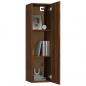 Preview: TV-Wandschrank Braun Eichen-Optik 30,5x30x110 cm