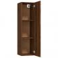 Preview: TV-Wandschrank Braun Eichen-Optik 30,5x30x110 cm