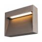 Preview: SLV CONCRETO M Wandaufbauleuchte, 8.5W, 350lm, 3000K, IP65, grau (1006404)