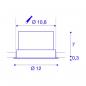 Preview: SLV OCULUS Indoor LED Deckeneinbauleuchte, DIM-TO-WARM, 2000-3000K, weiß (1004669)