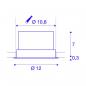 Preview: SLV OCULUS Indoor LED Deckeneinbauleuchte, DIM-TO-WARM, 2000-3000K, schwarz (1004668)