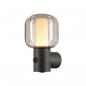 Preview: ARDEBO.de SLV OVALISK SENSOR Outdoor LED Wandaufbauleuchte, CCT switch 3000/4000K, anthrazit (1004679)