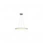 Preview: ARDEBO.de SLV PANEL 60 DALI Pendelleuchte, LED, rund, grau, 4000K (1003047)