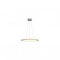 Preview: ARDEBO.de SLV PANEL 60 DALI Pendelleuchte, LED, rund, grau, 3000K (1003046)