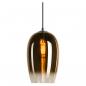 Preview: ARDEBO.de SLV PANTILO OVAL PD Pendelleuchte, E27, max. 15W, Glas, gold (1006403)