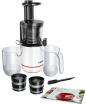 Preview: ARDEBO.de Bosch MESM500W Entsafter VitaExtract, 150 W, Gentle Squeezing Technology, VitaExtract-Rezeptheft, weiß