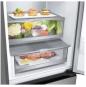 Preview: LG GBV7270CPY Stand Kühl-Gefrierkombination, 60 cm breit, 387 L, ThinQ WLAN, LINEARCooling, DoorCooling+, Prime silber