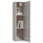 Preview: TV-Wandschrank Grau Sonoma 30,5x30x110 cm