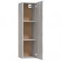 Preview: TV-Wandschrank Grau Sonoma 30,5x30x110 cm