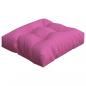 Preview: Palettenkissen Rosa 60x60x12 cm Stoff