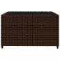 Preview: 3-tlg. Garten-Lounge-Set mit Kissen Braun Poly Rattan