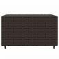 Preview: 3-tlg. Garten-Lounge-Set mit Kissen Braun Poly Rattan