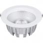 Preview: ARDEBO.de - LED-Downlight,160mm,35W,Weiss warmweiß 827, 40°, 2200lm