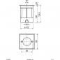 Preview: EVN Bodeneinbauleuchte - quadratisch - schwenkbar - EDS / Alu IP67 - GU10 - max. 35W - 230V, edelstahl (679435EV)