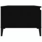 Preview: Couchtisch Schwarz 90x50x36,5 cm Holzwerkstoff