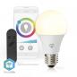 Preview: SmartLife Vollfärbige LED-Lampe | Wi-Fi | E27 | 806 lm | 9 W | RGB / Warm bis kühlen weiß | 2700 - 6500 K | Android? / IOS | Birne | 1 Stück (Menge: 2 je Bestelleinheit)