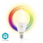 Preview: ARDEBO.de - SmartLife Vollfärbige LED-Lampe | Wi-Fi | E14 | 470 lm | 4.9 W | RGB / Warm bis kühlen weiß | 2700 - 6500 K | Android? / IOS | Kerze | 1 Stück