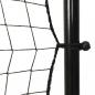 Preview: Fußball-Rebounder Schwarz 366x90x183 cm HDPE