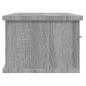 Preview: Wandschrank Grau Sonoma 88x26x18,5 cm Holzwerkstoff