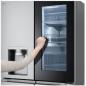 Preview: LG GMG960MBEE Stand Side-by-Side Kombination Mulitdoor, 91,4 cm breit, 638 L, No-Frost, InstaView, Craft Ice Kugeln, Eis-, Crushed Ice- und Wasserspender, ThinQ, Festwasseranschluss, metal sorbet Antifingerprint