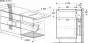 Preview: Siemens ED611BS16E iQ300 Induktionskochfeld mit Dunstabzug, 60cm breit, Rahmenlos aufliegend, schwarz