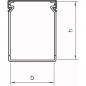 Preview: OBO Bettermann Verdrahtungskanal 60x100x2000, PVC, steingrau, RAL 7030 (2 m)