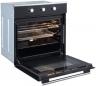 Preview: PKM EBO6-60AF EEK: A Einbaubackofen, 59,5 cm breit, 60 L, Airfry-Funktion, Timer, ECO-Funktion, schwarz