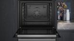 Preview: Siemens HB579GBR3 iQ500 A+ Einbau-Backofen, 60 cm breit, 71L, ActiveClean, cookControl40, Air Fry, TFT-Display, edelstahl