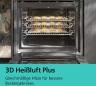 Preview: Siemens HR532GBS3 iQ300 A+ Einbau-Backofen mit Dampfunterstützung, 60 cm breit, 71L, ActiveClean, cookControl15, Air Fry, edelstahl