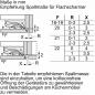 Preview: Siemens KI85NNFE0 iQ100 Einbau Kühl-/Gefrierkombination, Nischenhöhe 177,2 cm, 249 L, noFrost, Festtürtechnik, auto Airflow, safety Glas