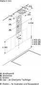 Preview: Siemens LC67KFN60 iQ300 A+ Kopffreihaube, 60 cm breit, 768 m³/h, cook Connect System, iQdrive Motor, Leistung 3-stufig + 1 Intensiv, Klarglas, schwarz bedruckt