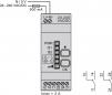 Preview: Schneider Electric ZBRRD Harmony XB5R, Empfänger, programmierbar, 2 Relais Ausgänge, 24-240V ACDC, monostabil, bistabil