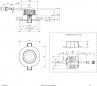 Preview: EVN LED Deckeneinbau, rund, schwenkbar, IP65, 220-240V, 6W, 3000K, 620lm, inkl. Netzgerät, weiß (PC650N60102)