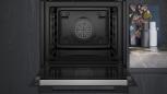 Preview: Siemens HB778G3B1 iQ700 A+ Einbau-Backofen, 60 cm breit, 71L, ActiveClean, cookControlPro, Home Connect , TFT-Full-Touchdisplay Pro, schwarz/edelstahl