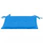 Preview: Gartenstuhl-Kissen 2 Stk. Blau 50x50x3 cm Oxford-Gewebe