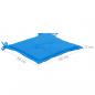 Preview: Gartenstuhl-Kissen 2 Stk. Blau 50x50x3 cm Oxford-Gewebe