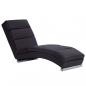 Preview: Chaiselongue Braun Kunstleder