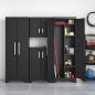 Preview: Keter Lagerschrank Detroit Niedrig Schwarz