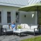 Preview: Madison Garten-Lounge-Set-Abdeckung 320x255x70 cm Rechts Grau