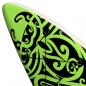 Preview: Aufblasbares Stand Up Paddle Board Set 320x76x15 cm Grün