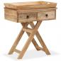 Preview: ARDEBO.de - Beistelltisch Mangoholz Massiv 65 x 40 x 76 cm