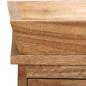 Preview: Beistelltisch Mangoholz Massiv 65 x 40 x 76 cm