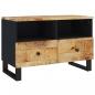 Preview: TV-Schrank 70x33x46 cm Massivholz Mango