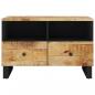 Preview: TV-Schrank 70x33x46 cm Massivholz Mango